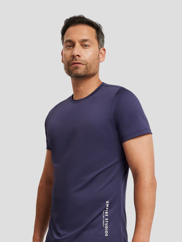 Performance - Heren T-shirt - Evening Blue