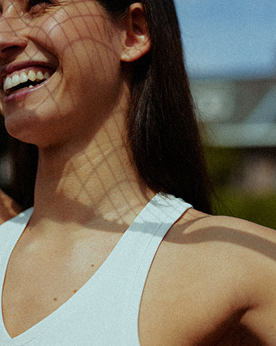 On Court - Women's Shorts - Pristine - Umpire Studios